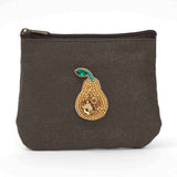 メタリックフラットポーチ｜フルーツ