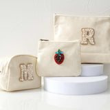 メタリックフラットポーチ｜フルーツ