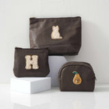 メタリックフラットポーチ｜フルーツ