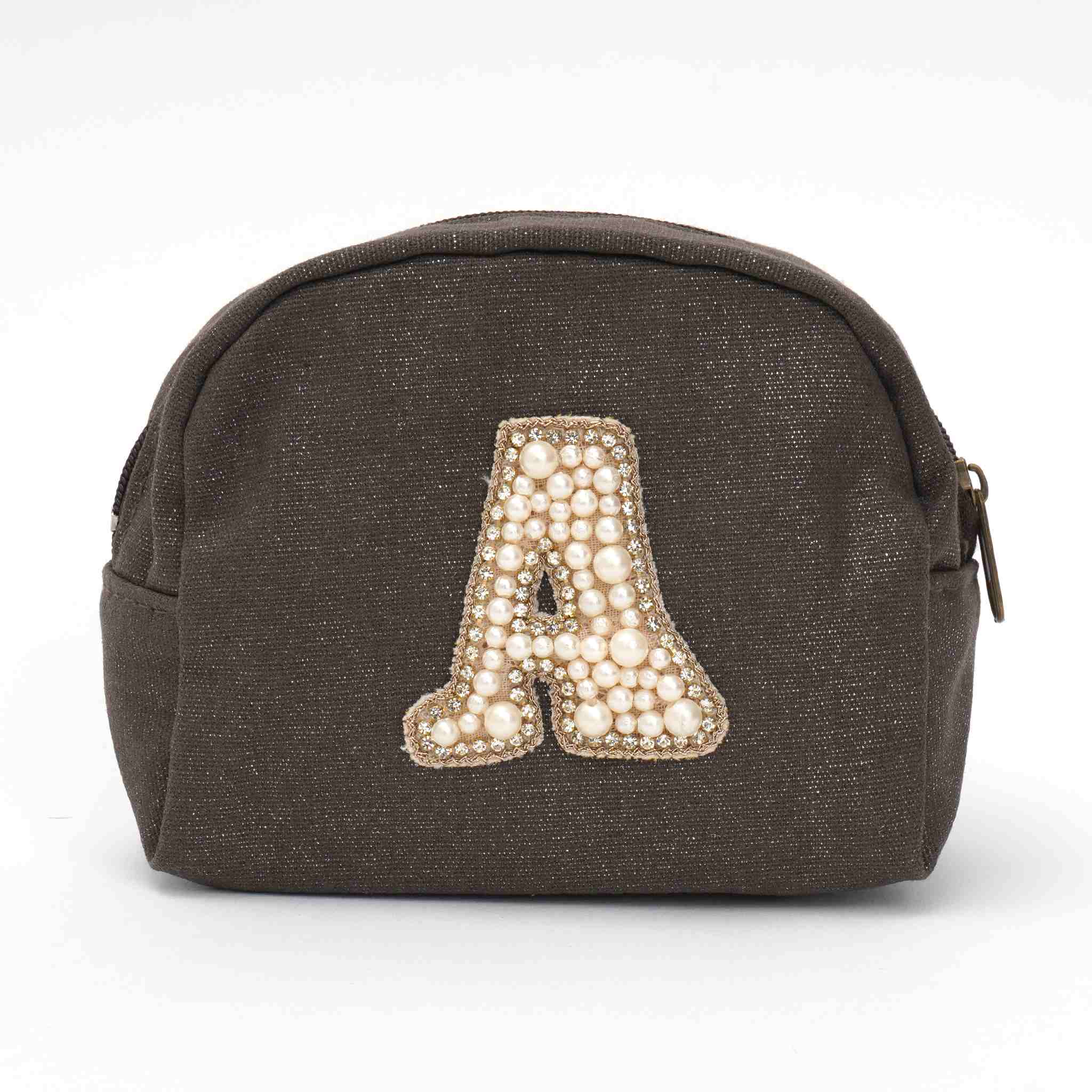 メタリックボックスポーチ｜A