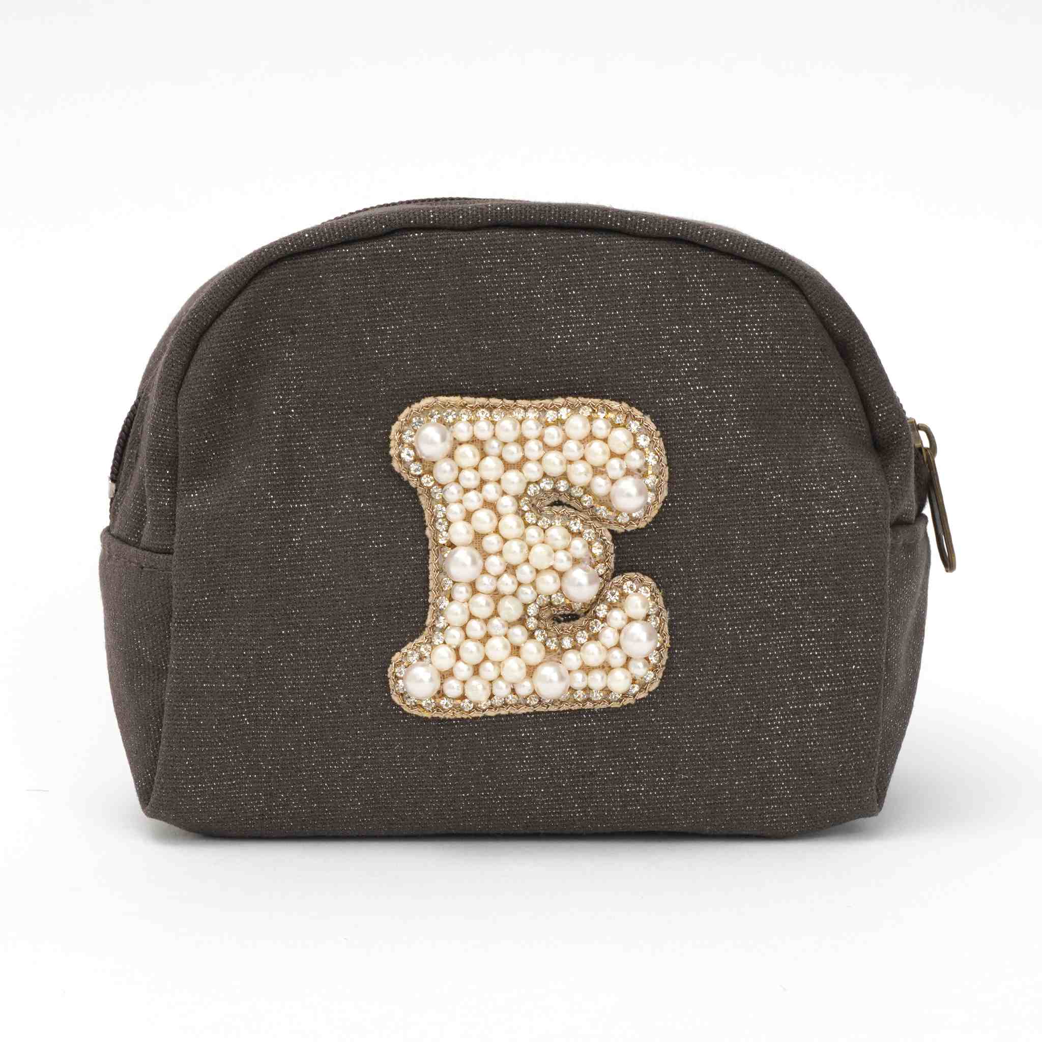 メタリックボックスポーチ｜E