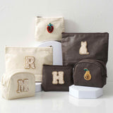 メタリックボックスポーチ｜M