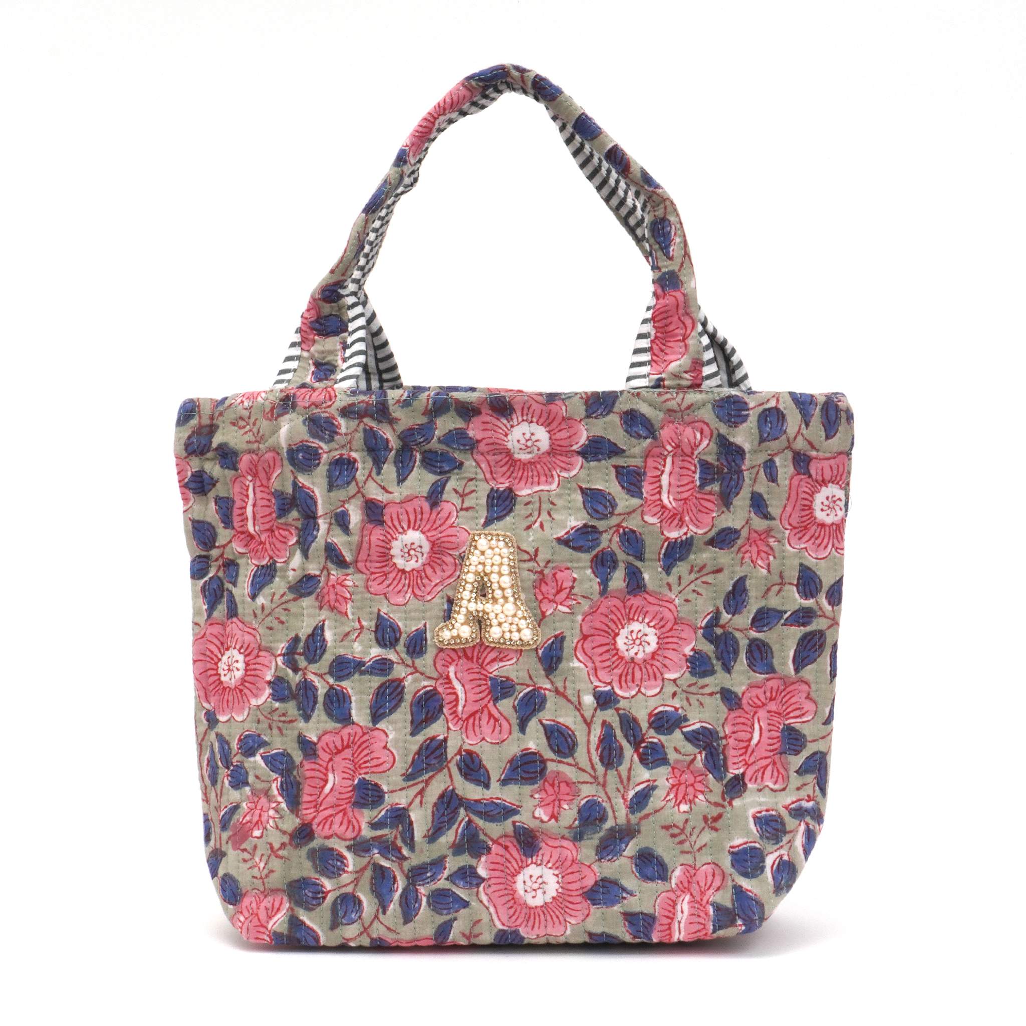 ブロックプリントバッグ｜A