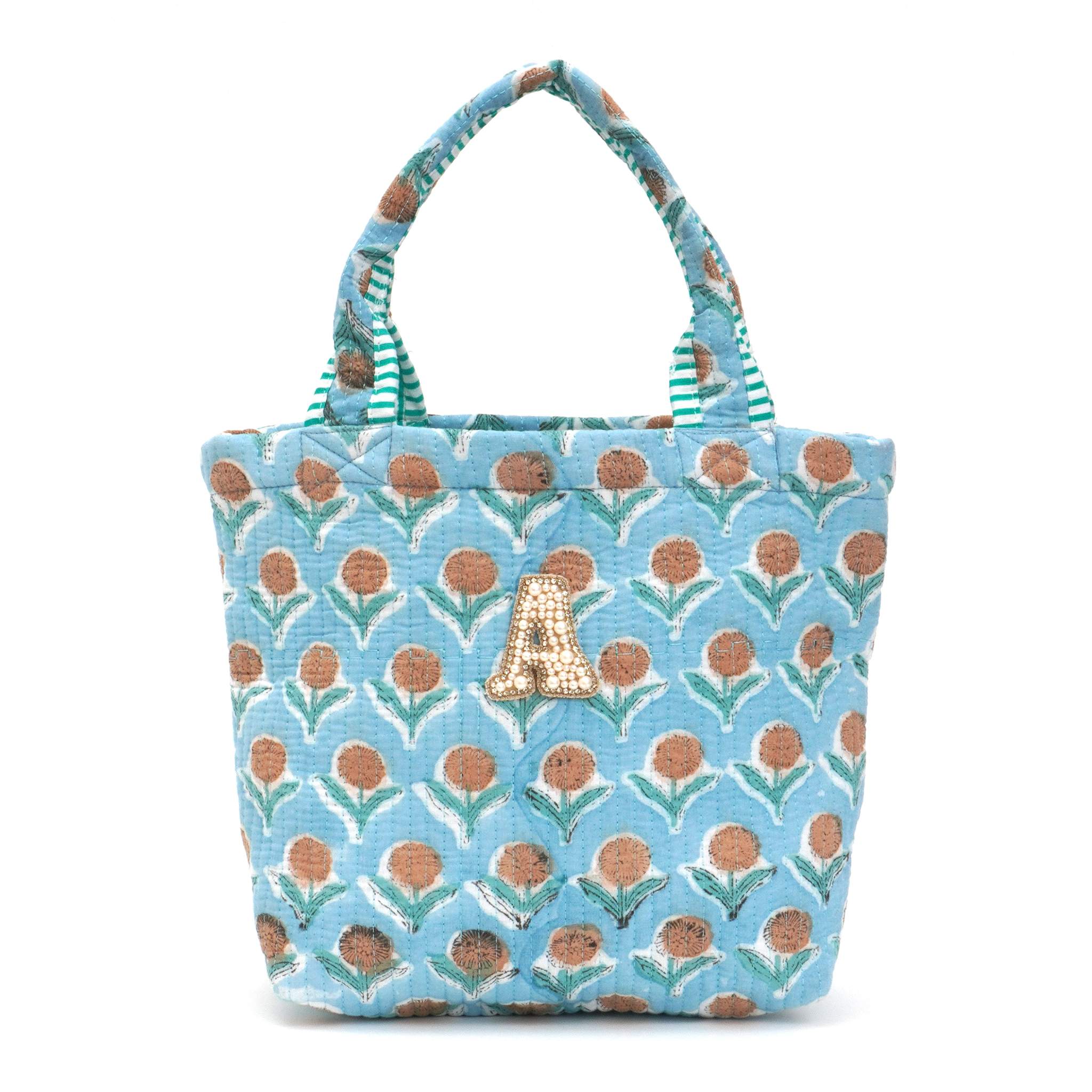 ブロックプリントバッグ｜A