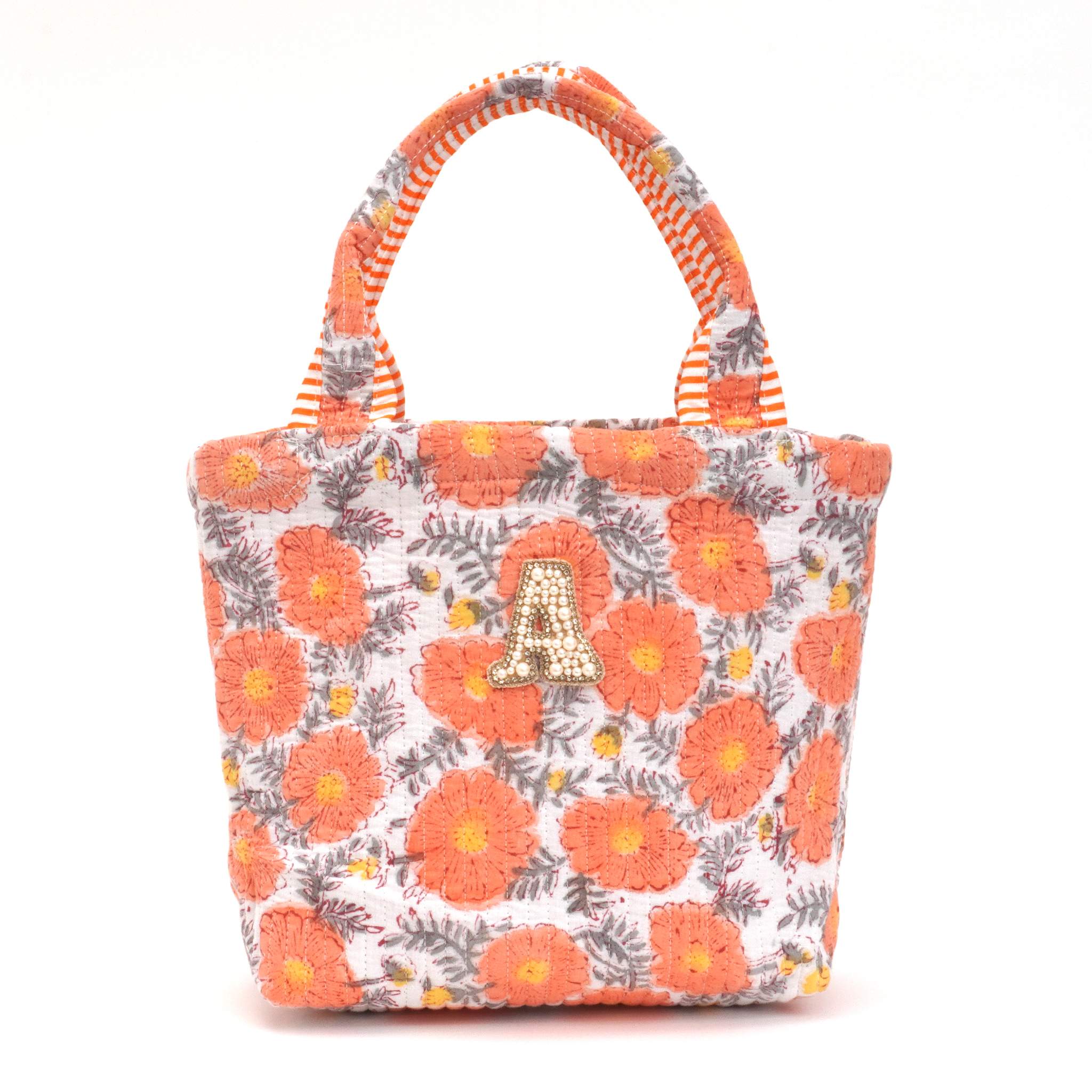 ブロックプリントバッグ｜A