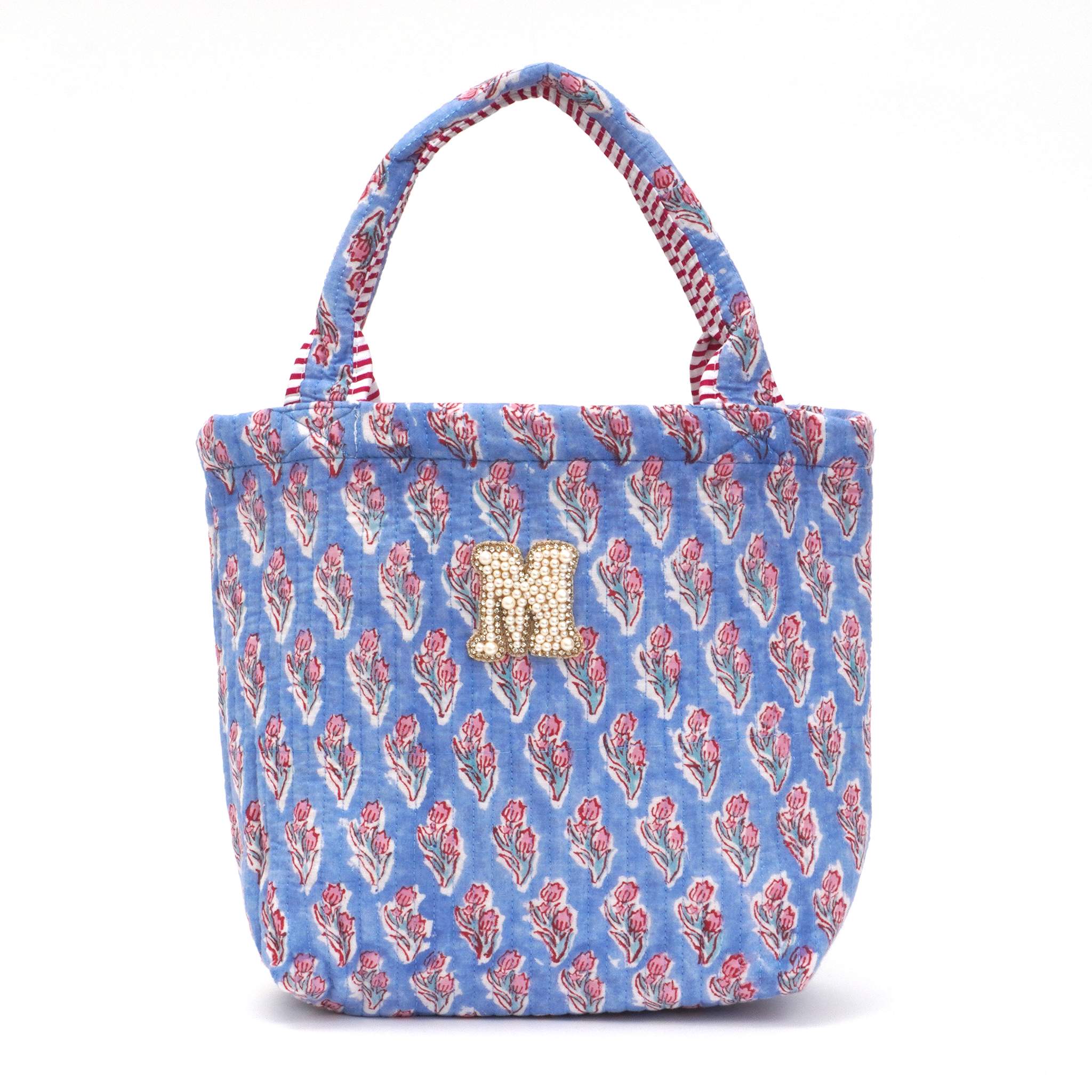 ブロックプリントバッグ｜M