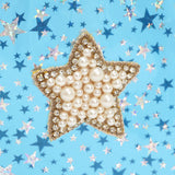 スター柄クリアミニバッグ｜星