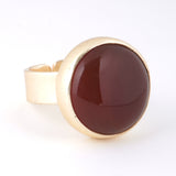 3300円 天然石リング｜カーネリアン