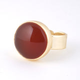 3300円 天然石リング｜カーネリアン