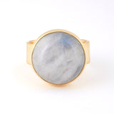 3300円 天然石リング｜ムーンストーン