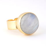 3300円 天然石リング｜ムーンストーン