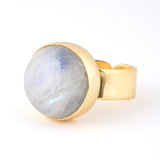 3300円 天然石リング｜ムーンストーン