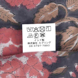 ブロックプリント ワンピース｜雨上がりの紫陽花