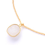5500円 天然石ネックレス｜ムーンストーン