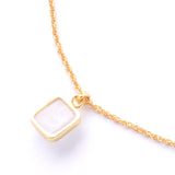5500円 天然石ネックレス｜ムーンストーン