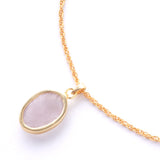 5500円 天然石ネックレス｜アメジスト
