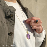 【SALE】アメリカンジャスパー | 大粒天然石ロングネックレス Naadi ナーディ