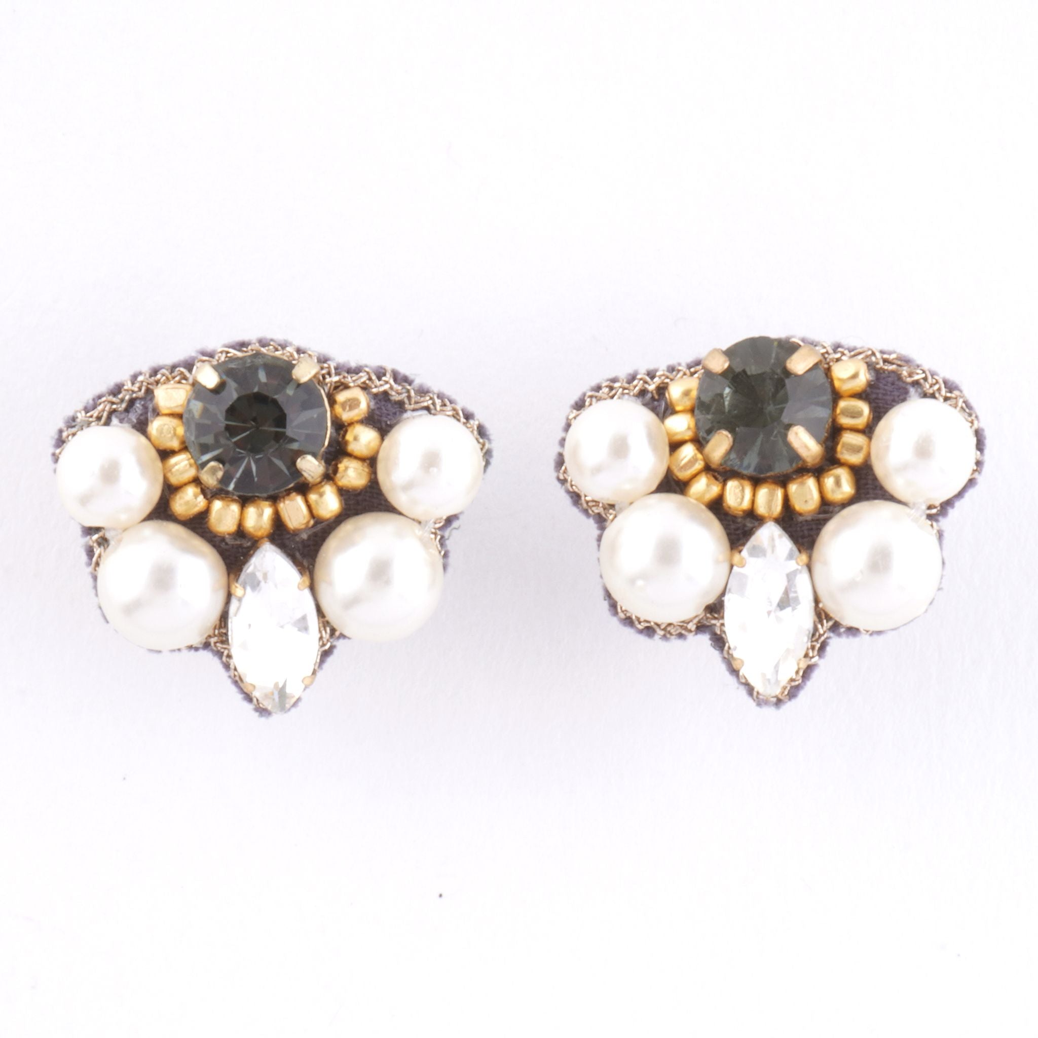 Pearl x Bijou Pierce/Clip-on earringss