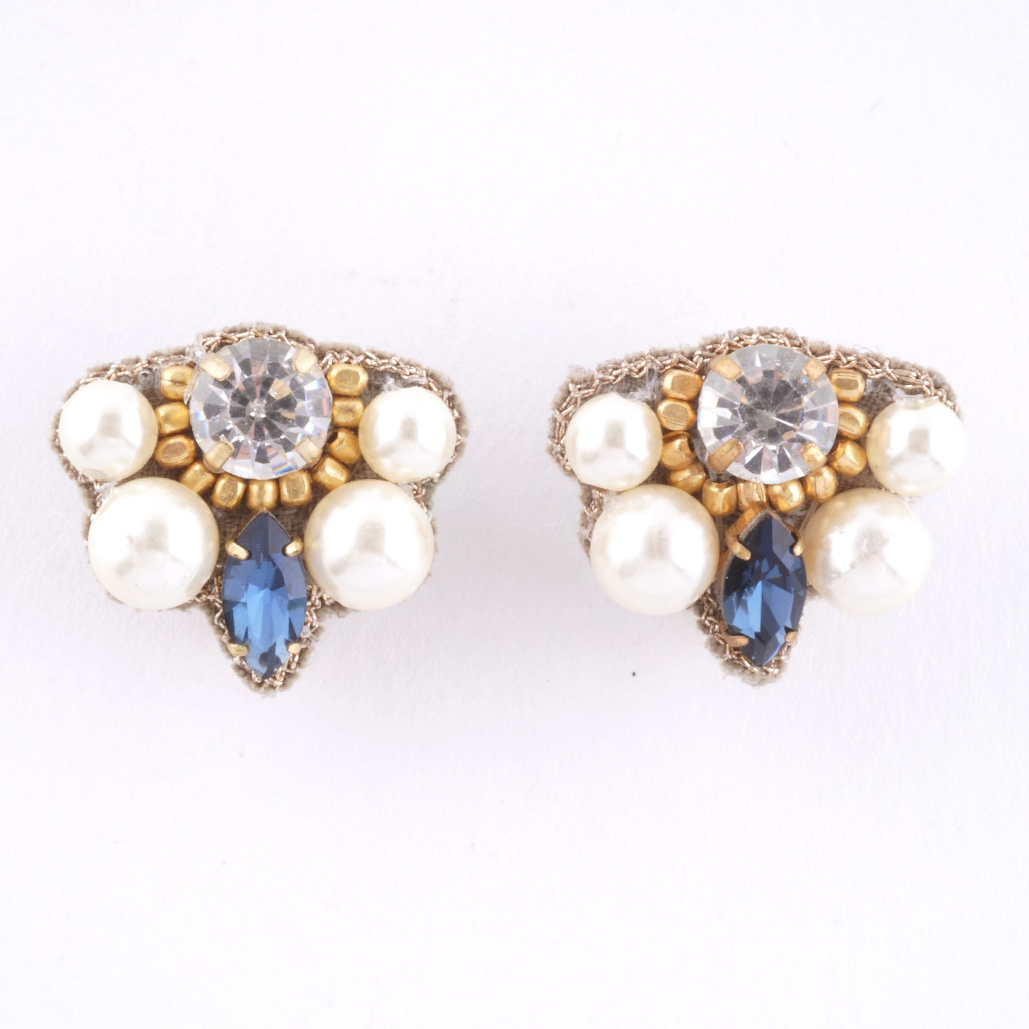 Pearl x Bijou Pierce/Clip-on earringss