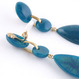 Color Retro Mochi -Fierce/Clip-on earringss