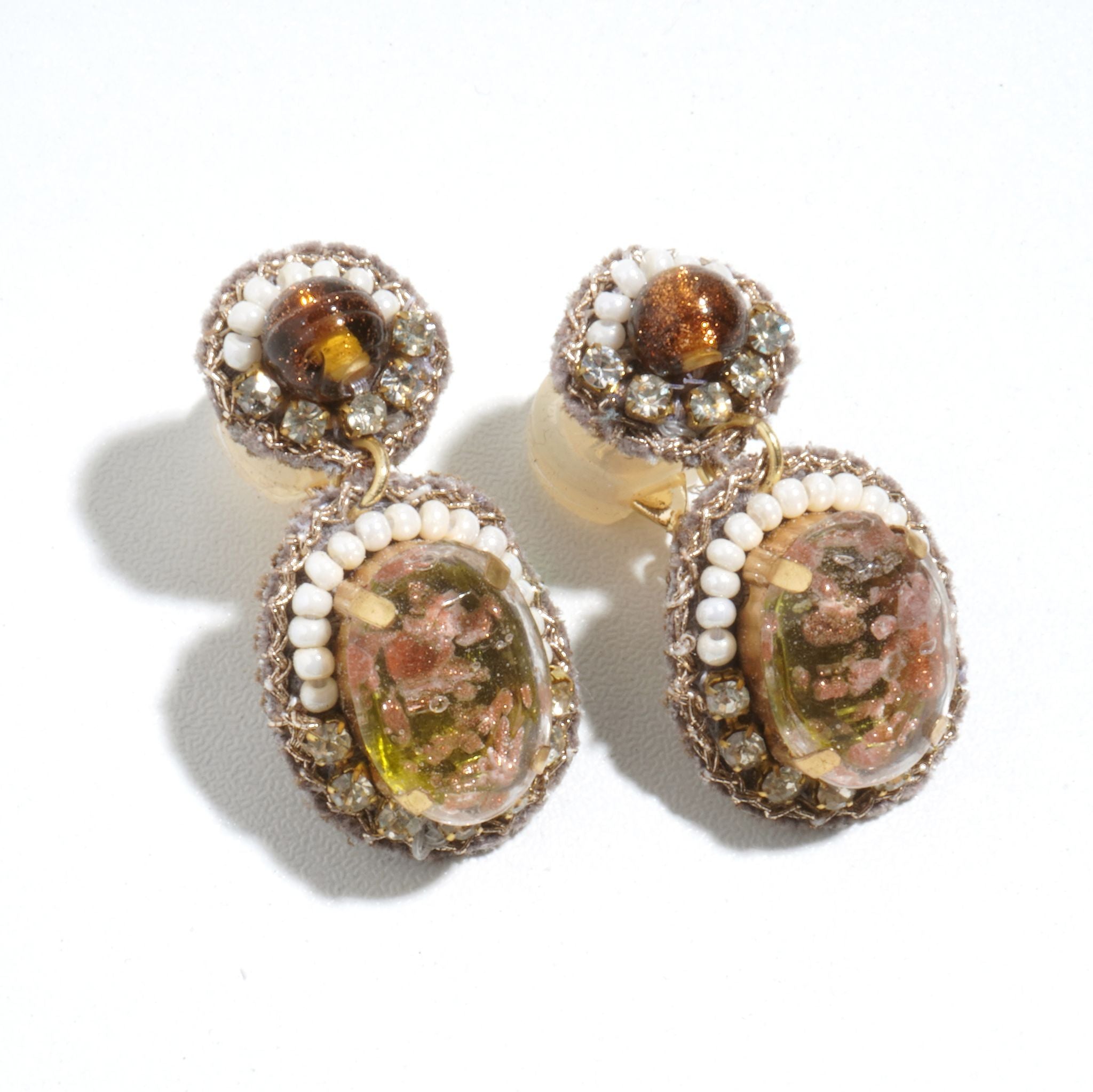 Circle Bijou earrings