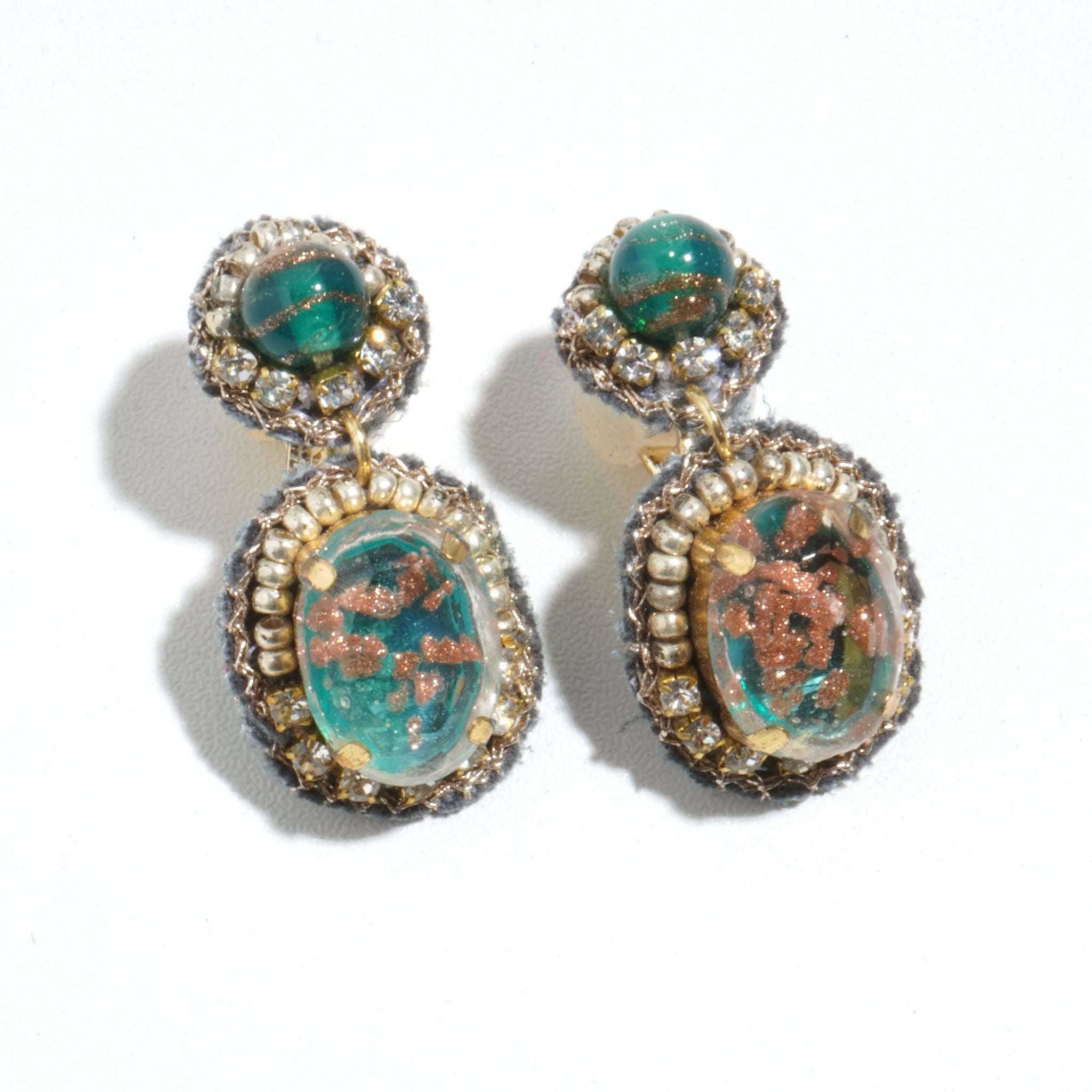 Circle Bijou earrings