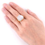 3300円 天然石リング｜ムーンストーン