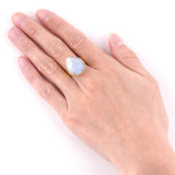 3300円 天然石リング｜ムーンストーン