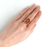 3300円 天然石リング｜カーネリアン