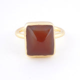 【OUTLET】カーネリアン｜天然石リング