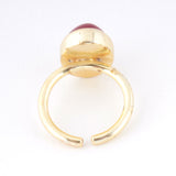 【OUTLET】ピンクカルセドニー｜天然石リング Raanii ラーニー