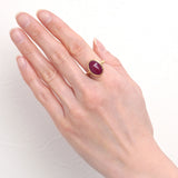 【OUTLET】ピンクカルセドニー｜天然石リング Raanii ラーニー