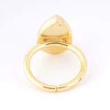 【OUTLET】ピンクカルセドニー｜天然石リング Raanii ラーニー