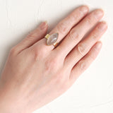 3300円 天然石リング｜ローズクォーツ