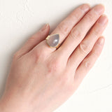 3300円 天然石リング｜ローズクォーツ