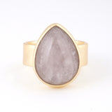 3300円 天然石リング｜ローズクォーツ