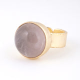 3300円 天然石リング｜ローズクォーツ