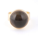 3300円 天然石リング｜スモーキークォーツ