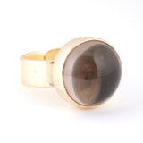 3300円 天然石リング｜スモーキークォーツ