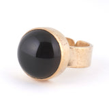 3300円 天然石リング｜スモーキークォーツ