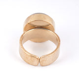 3300円 天然石リング｜スモーキークォーツ