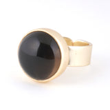 3300円 天然石リング｜スモーキークォーツ