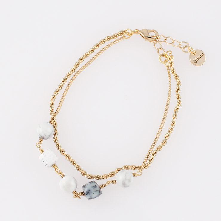Haulite x Dendrick Opal bracelet