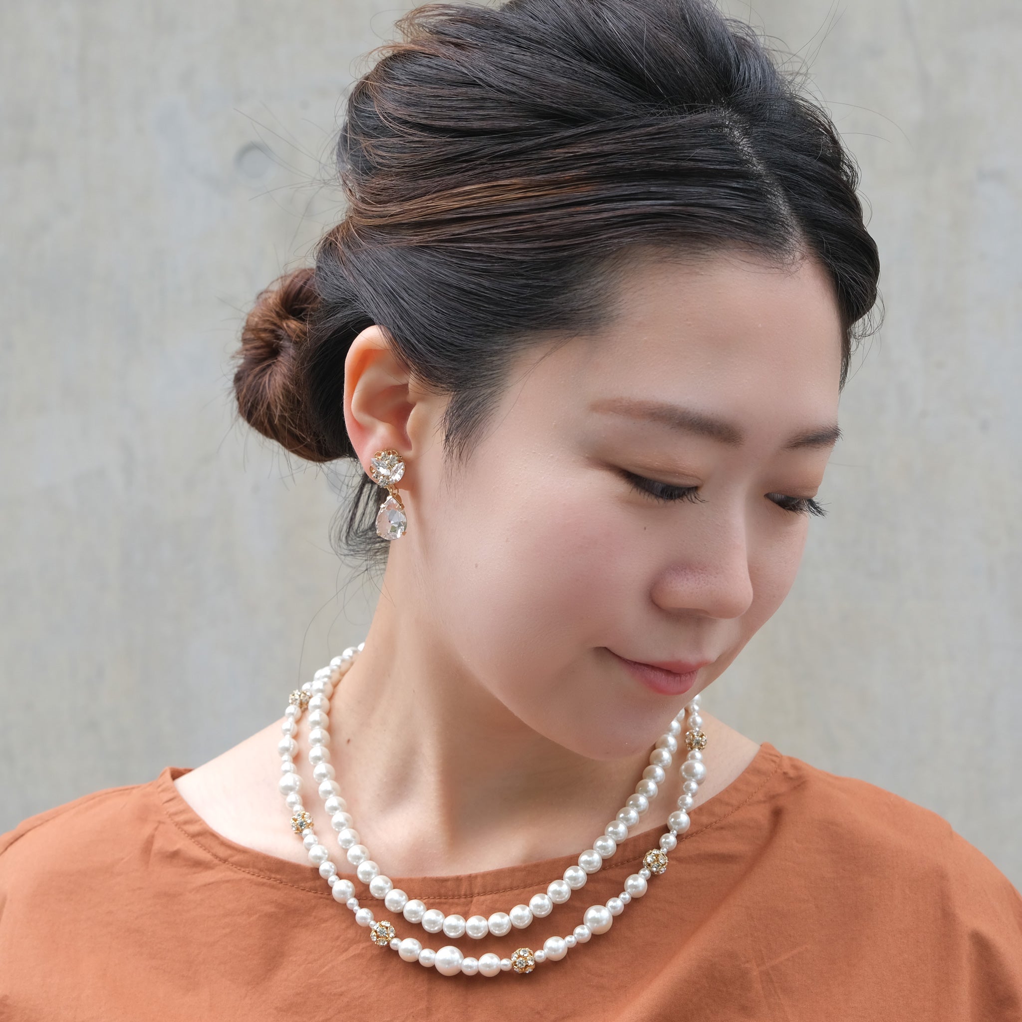 3WAY2 pearl necklace