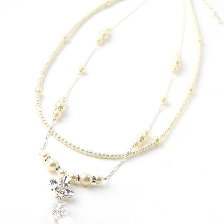Pearl x Bijou Top 3WAY2 long necklace
