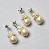 Bijou x cotton pearl piercing/earrings