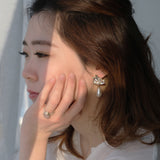 Bijoux x Shizuku Pearl Pierce/Clip-on earringss