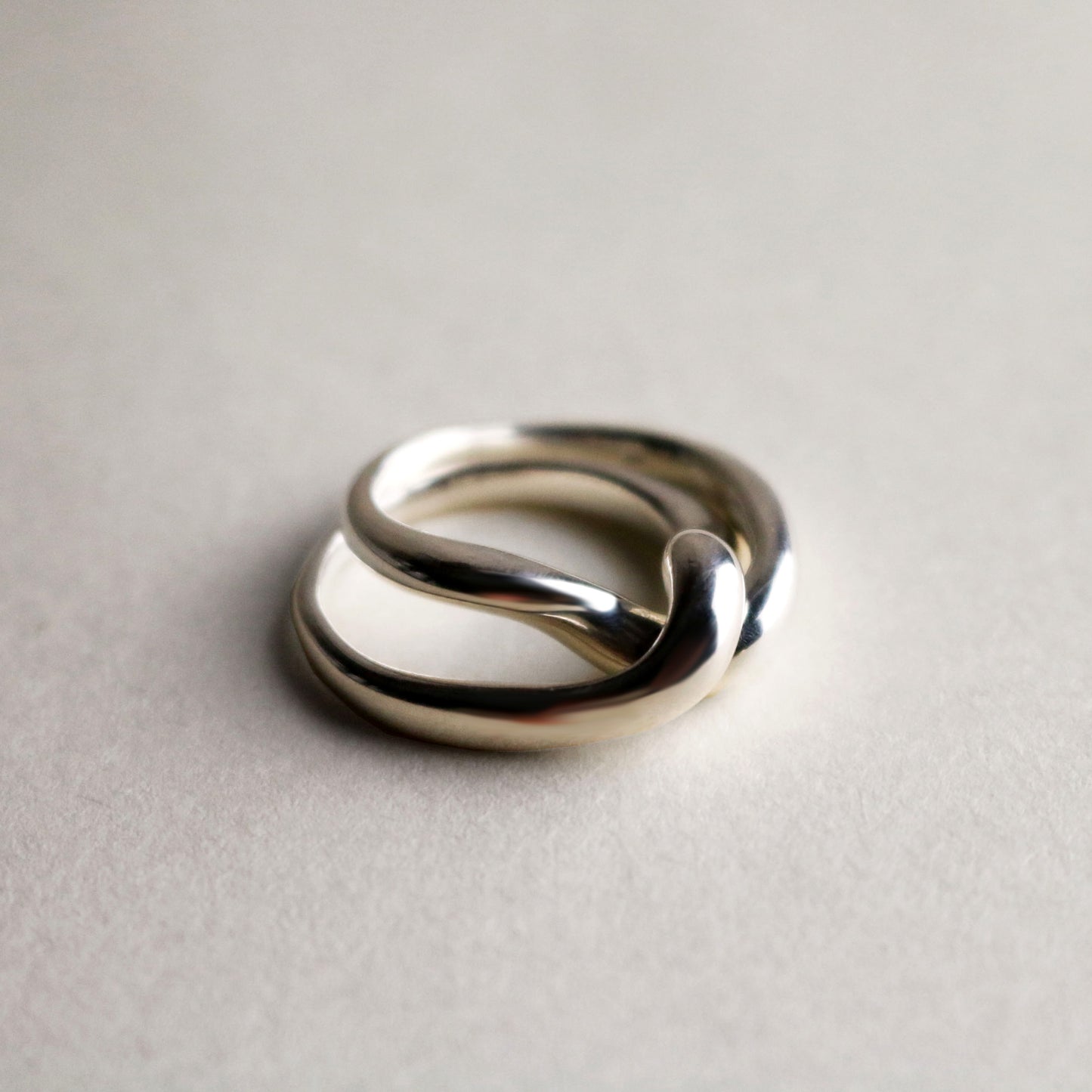 Silver 925 2 rings