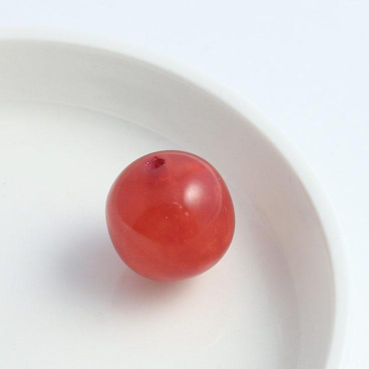Resin Beads Round 17mm Berry x 1 piece (1 set)