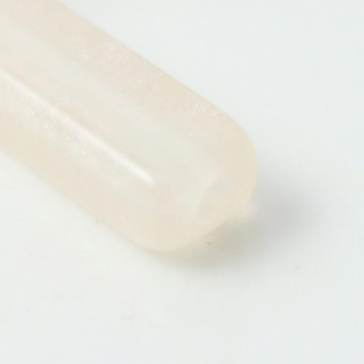 Resin Beads Stick type 7 × 15mm White x 1 piece (1 set)
